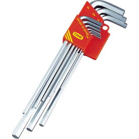 TONE マスターツールロング六角棒L形レンチセット 吋目 9pcs ( ALB900 ) TONE(株)