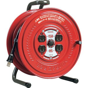 ハタヤ コードリール サンデーリール 単相100V 1.25SQ 20m 温度センサー付 ( S-20S ) (株)ハタヤリミテッド