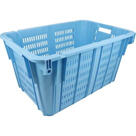 RISU メッシュコンテナ 130354 プラスケットNo.2100本体205L 青 ( NO-2100 B ) 岐阜プラスチック工業(株)