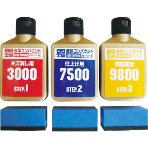 ソフト99 液体コンパウンドトライアルセット 車用補修剤 価格比較 価格 Com
