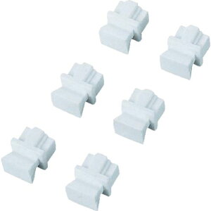 �ySALE���i�zELECOM ( �G���R�� ) RJ45�R�l�N�^�W���b�N�ق���J�o�[6�� �z���C�g ( LD-DUSTWH6 )