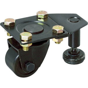 SAMSONG 低床式重荷重用キャスター 自在 50mm アジャスター付 ( TP9520-MC-NYL-LK ) SAMSONG CASTER