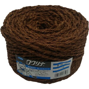 【SALE価格】ユタカメイク 荷造り紐 シュロ縄玉 約3mm×100m ブラウン ( M-134-BW ) (株)ユタカメイク