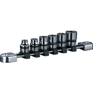 �ySALE���i�znepros ( ���s�@�B�H�� ) 9.5sq.�\�P�b�g�Z�b�g(6�R�g) ������9.5mm �\�P�b�g���e3/8�A7/16�A1/2�A9/16�A5/8�A11/16�C���` ( NTB306BA )