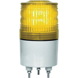 NIKKEI　ニコトーチ70　VL07R型　LED回転灯　70パイ　黄 VL07R-D24NY ( VL07RD24NY ) （株）日惠製作所