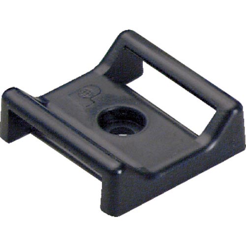 【SALE価格】パンドウイット タックタイ用タイマウント ゴム系粘着テープ付き 黒（１００個入） ABMT-A-C20 ( ABMTAC20 ) パンドウイットコーポレーション：配管材料プロ トキワ