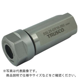 【SALE価格】TRUSCO　NC旋盤用ストレートシャンクコレットホルダ　フラット付きERコレットホルダSSL型（メトリック）　シャンク径20　全長55　ER11用 SSL20-ER11-040 ( SSL20ER11040 ) トラスコ中山（株）