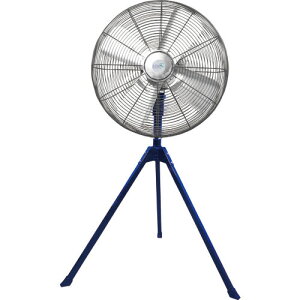 アクアシステム 無給油エアモーター式工場扇 スタンド大型 (アルミハネ60cm) ( AFG-24NL ) アクアシステム(株)