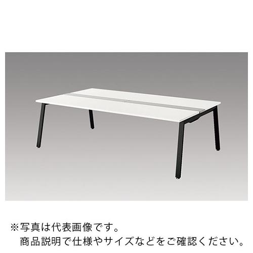 ナイキ 大型ベンチテーブル （基本型） （両面タイプ） RXFN2414K-BH ( RXFN2414KBH ) （株）ナイキ 【メーカー取寄】のサムネイル
