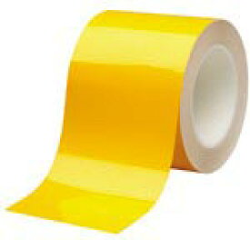 ミドリ安全 ベルデビバハードテープ 黄 100mmX20m ( VHT-100-Y ) ミドリ安全(株)