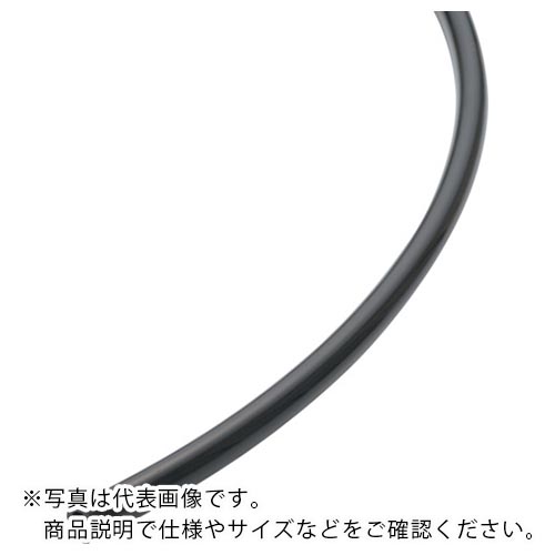 ピスコ フッ素樹脂（ＰＦＡ）チューブ ブラック ６×４ ２０Ｍ SFT0640