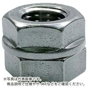 ハードロック 六角ナット“ハードロックナット”(ステンレス) 50個入 ( HLN-R-10C-04-UP ) ハードロック工業(株)