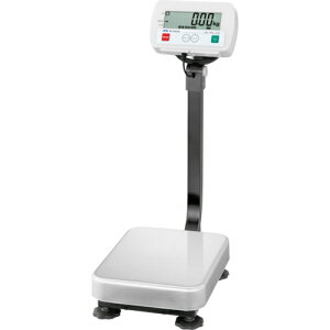 A&D 防塵・防水デジタル台はかり SEシリーズ(一体型・ポール付) ひょう量150kg 最小表示20g 計量皿寸法W300×D380mm ( SE150KAM ) (株)エー・アンド・デイ