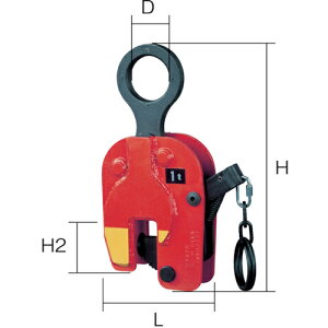 象印 立吊クランプ1Ton ( VA-01000 ) 象印チェンブロック(株)