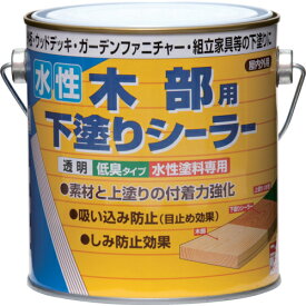 ニッぺ　水性木部用下塗りシーラー　0．7L　透明　　 HR2201-0.7 ( HR22010.7 ) ニッペホームプロダクツ（株）