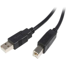 【SALE価格】スターテック　USBケーブル／A－B／2m／USB　2．0／480Mbps／オス・オス／ブラック ( USB2HAB2M ) STARTECH．COM社