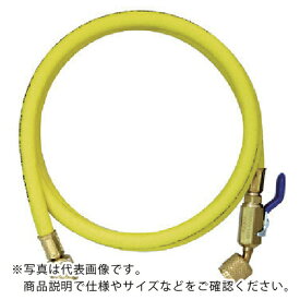 【SALE価格】Asada ( アサダ ) R410A用チャージングホースプラス2 ボールバルブ付 152cm 黄 ( Y29005 )