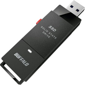 バッファロー　USB3．2（Gen1）　ポータブルSSD　500GB　スティック型　 SSD-PUT500U3-BKC ( SSDPUT500U3BKC ) （株）バッファロー