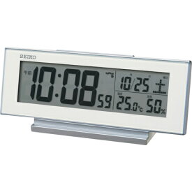 SEIKO　自動点灯デジタル電波時計 ( SQ324W ) セイコータイムクリエーション（株）