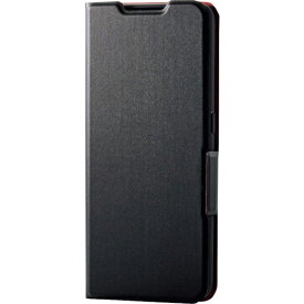 エレコム　OPPO　A55s　5G用レザーケース　手帳型　UltraSlim　薄型　磁石付き　ブラック　 PM-O214PLFUBK ( PMO214PLFUBK ) エレコム（株）