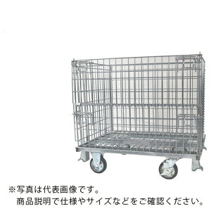 サンキン メッシュパレット 150mmキャスター付 1000×800×950 ( SCS-3S ) サンキン(株)