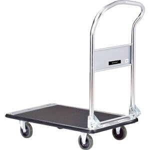 ダンディ スチール台車 ダンディDシリーズ タイプDL 折りたたみハンドル式 サイレントキャスター仕様 W710×D450 ( UDL-DX-GS ) 花岡車輛(株)