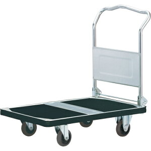 ダンディ スチール台車 ダンディシリーズECO タイプDAE 折りたたみハンドル式 サイレントキャスター仕様 W900XD600 UDAE-LSC-GS ( UDAELSCGS ) 花岡車輛(株)