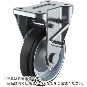 ���[�G�C �v���[�g�� �Œ� �L���X�^�[ �S�� �ԗ֌a130mm �X�g�b�p�[�t�� J�^�C�v KB(R)�^ ��t���@100×56 ( WKB-130R ) (��)���[�G�C �L���X�^�[���ƕ�