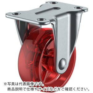 ���[�G�C �v���[�g�� �Œ� �L���X�^�[ �ԃ|���J�[�{�l�[�g �ԗ֌a38mm G�^�C�v GR�^ ��t���@36×15 ( GR-38PC-R ) (��)���[�G�C �L���X�^�[���ƕ�