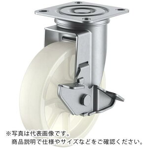 ���[�G�C �v���[�g�� ���� �X�e�����X�L���X�^�[ �i�C���� �ԗ֌a130mm �X�g�b�p�[�t�� J�^�C�v SUS-J2-S�^ ��t���@80×80(75×75) ( SUS-NJ2-130S ) (��)���[�G�C �L���X�^�[���ƕ�