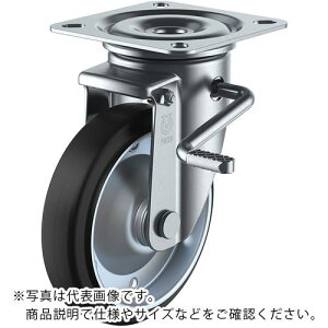 ���[�G�C �v���[�g�� ���� �L���X�^�[ �S�� �ԗ֌a130mm �X�g�b�p�[�t�� PM�^�C�v PMS-LB(R)�^ ��t���@90×90(80×80) ( PMS-130WBLB(R) ) (��)���[�G�C �L���X�^�[���ƕ�