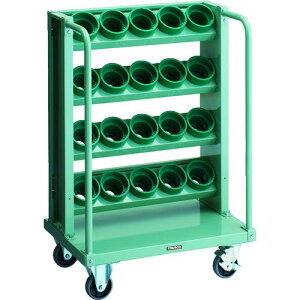 TRUSCO ツーリングワゴン HSK100A BT50 NT50兼用 4段 20個収納 ( VTLW-D45 ) トラスコ中山(株)