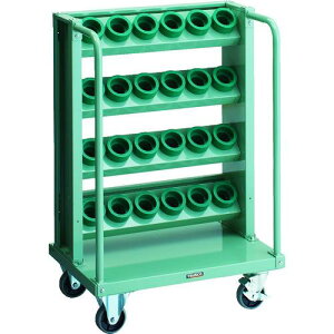 TRUSCO ツーリングワゴン HSK63A BT40 NT40兼用 4段 24個収納 ( VTLW-E47 ) トラスコ中山(株)