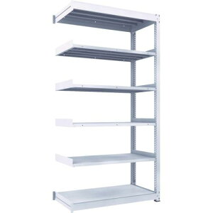 TRUSCO TUG型中量ボルトレス棚 300kg 連結型 1200×626×H2400 6段 ( TUG300-84L-6B ) トラスコ中山(株)