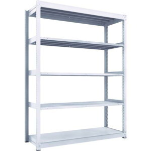 TRUSCO TUG型中量棚450kg 単体 1855X626XH2400 5段 ( TUG450-86L-5 ) トラスコ中山(株)