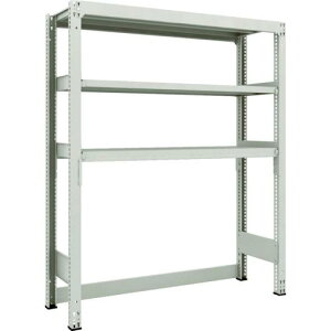 TRUSCO スチールラック M3型中量棚 下段開放型 W1800XD471XH1800 3段 単体 ( M3-SB6653 ) トラスコ中山(株)