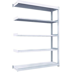 TRUSCO TUG型中量棚600kg 連結 1800X476XH2400 5段 ( TUG600-86S-5B ) トラスコ中山(株)