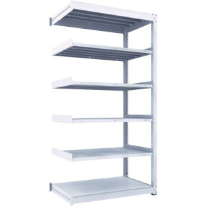 TRUSCO TUG型中量ボルトレス棚 600kg 連結型 1200×776×H2400 6段 ( TUG600-84J-6B ) トラスコ中山(株)