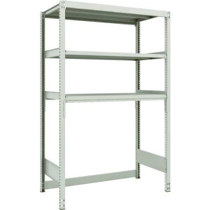 TRUSCO スチールラック M2型軽中量棚 下段開放型 1160X600XH1800 3段 単体 ( M2-SB6463 ) トラスコ中山(株)