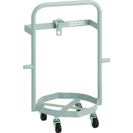 TRUSCO 一斗缶 ペール缶用スタンド 缶とりー専用ホルダー 車輪付き ( KANG-HC ) トラスコ中山(株)
