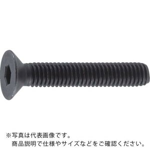 TRUSCO 六角穴付皿ボルト 黒染め 全ネジ M3×6 60本入 ( B73-0306 ) トラスコ中山(株)