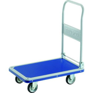 TRUSCO プレス製台車 ドンキーカート 折りたたみ式810×510 ハンドル高さ1000 ( 201N-LH ) トラスコ中山(株)