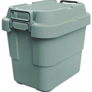 TRUSCO トランクカーゴ フラット天板仕様 20L グレー ( GYCF-20 ) トラスコ中山(株)