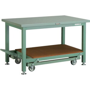 TRUSCO ( �g���X�R���R ) �d�׏d��Ƒ�ړ���(3000kg)TWC�^ 1200X750XH740 ��{�^�C�v �O���[���F ( STWC-1200 (�X�`�[���e���o��) )