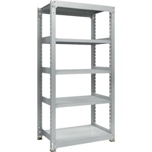 TRUSCO 耐食性スチール棚 TZM3型中量棚 900X571XH1800 5段 単体 ( TZM3-6365 ) トラスコ中山(株)