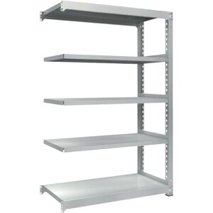 TRUSCO 耐食性スチール棚 TZM3型中量棚 1200X571XH1800 5段 連結 ( TZM3-6465B ) トラスコ中山(株)