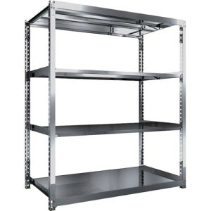 TRUSCO ( �g���X�R���R ) �X�e�����X�I SM3�^ 1800X921XH2100 4�i �P�� ( SM3-7694 )