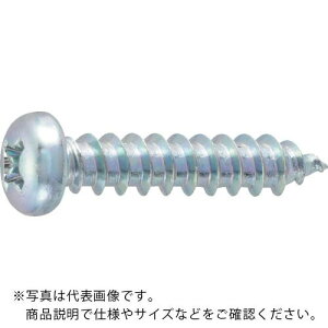 【SALE価格】TRUSCO ナベ頭タッピングねじ 1種A 三価白 M5×35 30本入 ( B707-0535 (M5X35 30イリ) ) トラスコ中山(株)