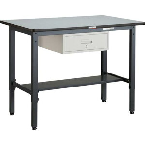 TRUSCO ( �g���X�R���R ) �y�׏d��Ƒ䍂�����ߎ�(250kg)AWM�^ 900X600XH700~910 1�i���o�t �_�[�N�O���[�F ( AWMP-0960F1 )