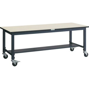 TRUSCO ( �g���X�R���R ) �y�׏d��Ƒ䍂�����ߎ�(100kg)AWM�^ 1800X750XH806~1016 ��100�L���X�^�[�t �_�[�N�O���[�F ( AWMR-1875C100 )
